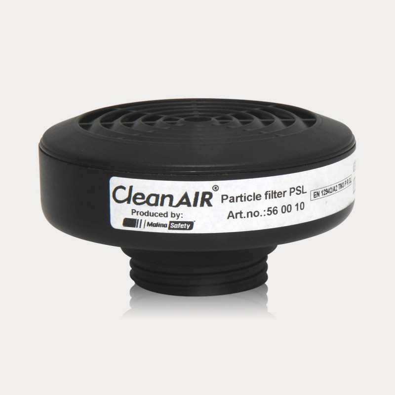 Cleanair filtres P3 Amiante "VISAGE" est un filtre conçu spécifiquement pour la protection contre les particules dangereuses
