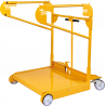 Ce chariot est un support mobile conçu pour le transport
