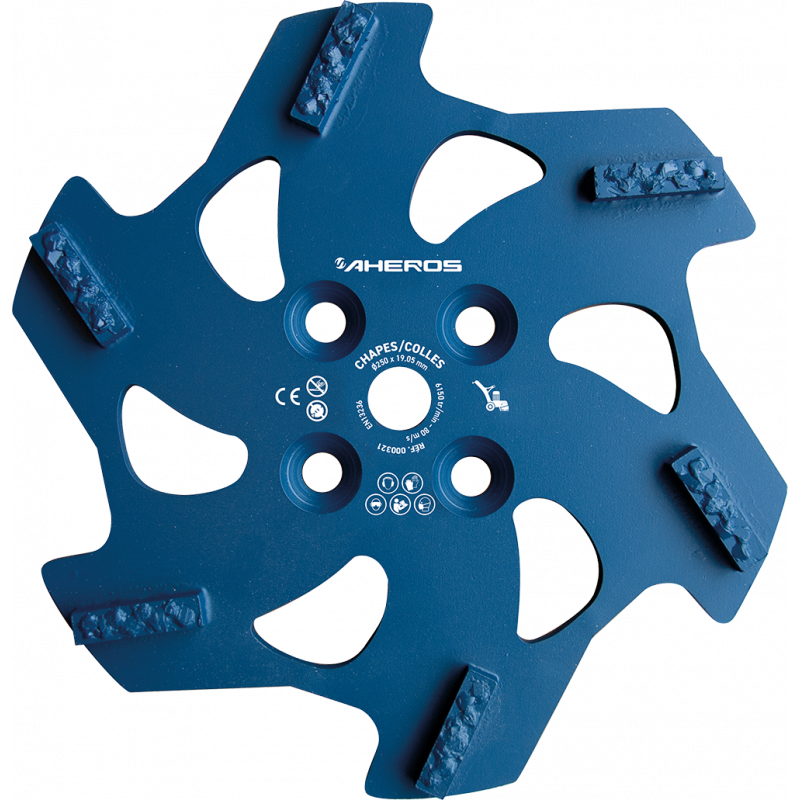 Le Plateau Mixte PC/DIAM Ø250 AHEROS Chapes/Colles Le Plateau Mixte PC/DIAM Ø250 AHEROS Chapes/Colles