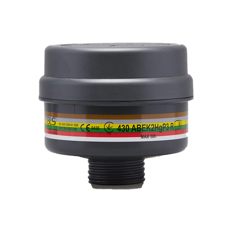 Filtre ABEK2HgP3 T-Air DIN40: Protection multi-contaminants Filtre ABEK2HgP3 T-Air DIN40: Protection multi-contaminants