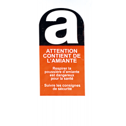 Lot 36 rouleaux de rubans adhésifs AMIANTE, haute résistance.