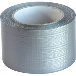 Ruban adhésif gris armé 75 mm haute résistance, idéal pour étanchéité, fixation et travaux de désamiantage ALD Équipement