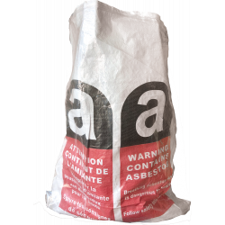 Sacs à gravats Amiante sont des contenants conçus pour le transport et le stockage sécurisés de déchets contaminés par l'amiante