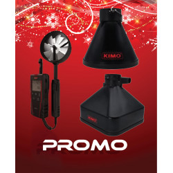 KIT ANEMOMETRE A HELICE + CONES ø 260MM KIMO