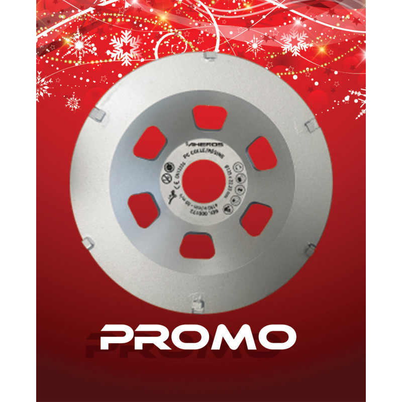 5x Plateaux Diam. Ø125 AHEROS PC Colle/résine