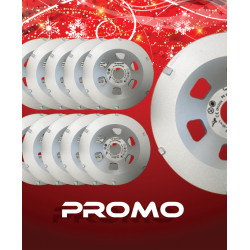 5x Plateaux Diam. Ø125 AHEROS PC Colle/résine