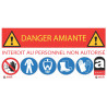 Panneau "INTERDIT AU PERSONNEL"