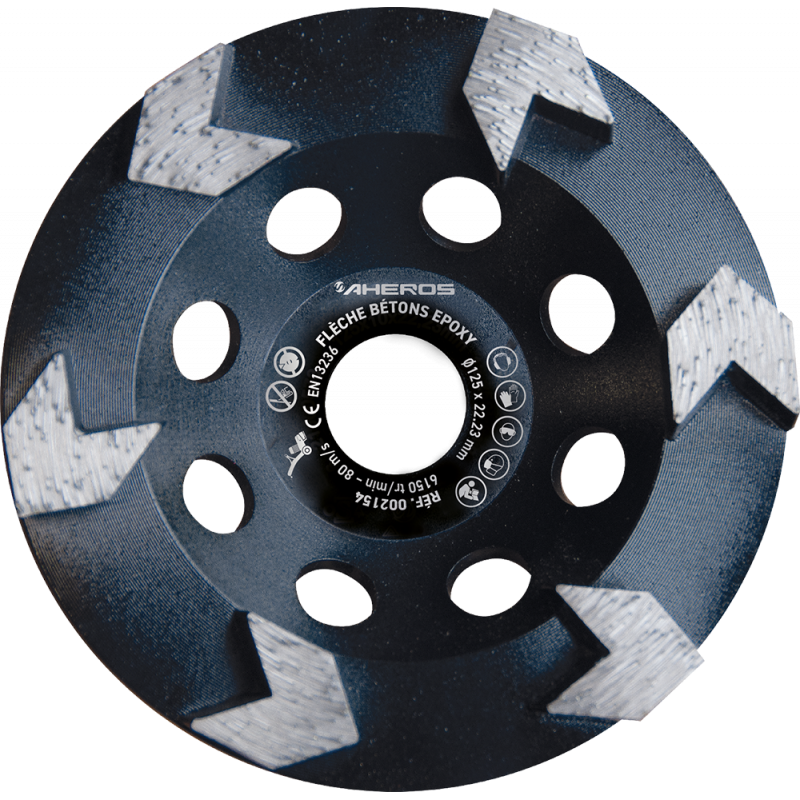 lot 10 + 1 Plateaux Diam. Ø125 AHEROS Flèche Bétons/Epoxy lot 10 + 1 Plateaux Diam. Ø125 AHEROS Flèche Bétons/Epoxy