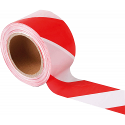 Rubalise ROUGE & BLANC signalisation chantier