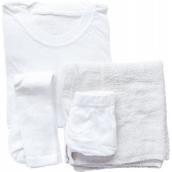 Sous-vêtements Été + Serviette Coton – Confort sous Combinaison Désamiantage