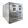 SAS matériel amiante aluminium extra large – 3 compartiments chantier SS3 / SS4