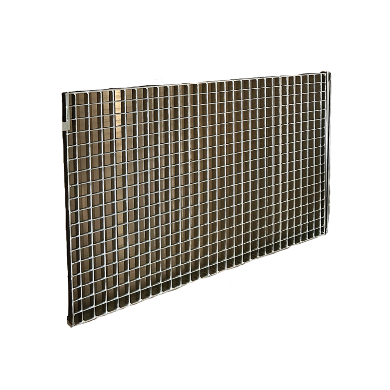 Caillebotis acier galvanisé SAS matériel 600x950 | Décontamination ami