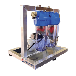 Unité de filtration eau amiante UF AHEROS WATERDROP – SAS décontaminat