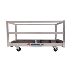 Chariot transport SAS personnel AHEROS | Décontamination amiante