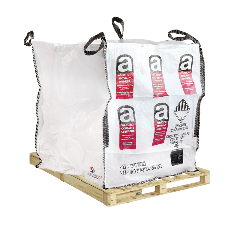 KIT AHEROS BAG – Kit Emballage Déchets Amiante sur Palette 90x90