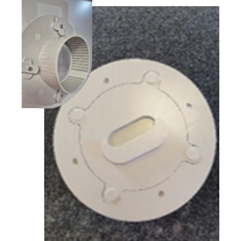 Porte-sac pour cartouches filtrantes de SAS de décontamination