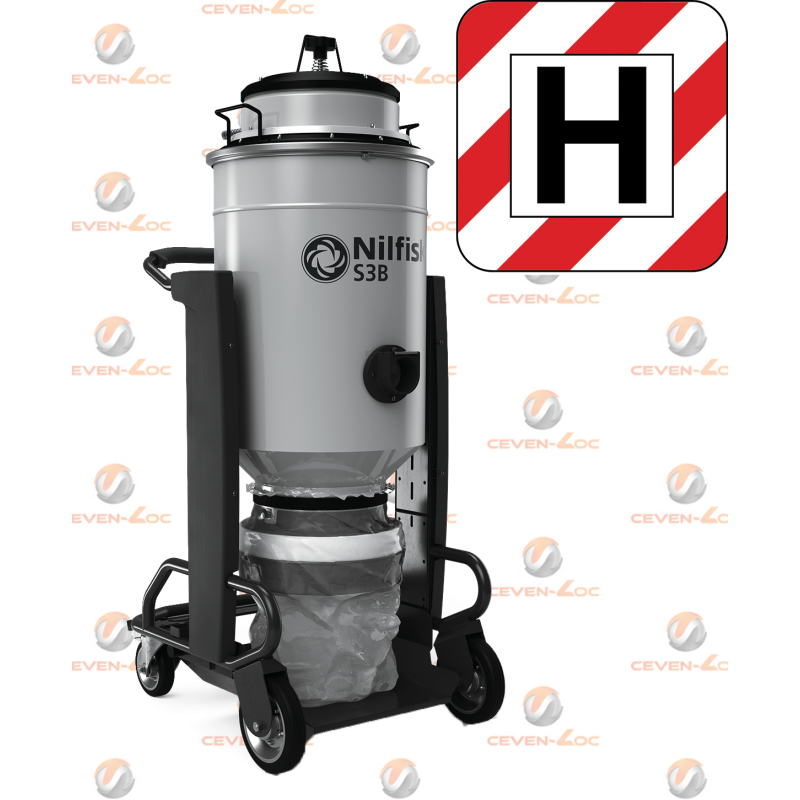 Location aspirateur classe H Nilfisk S3B Longopac