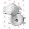 Masque FFP3 pliable avec valve – Protection respiratoire amiante, silice et poussières chantier