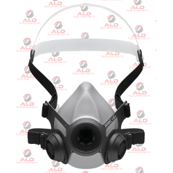 Demi-masque respiratoire KASCO K50 – Protection amiante, poussières et gaz chantier