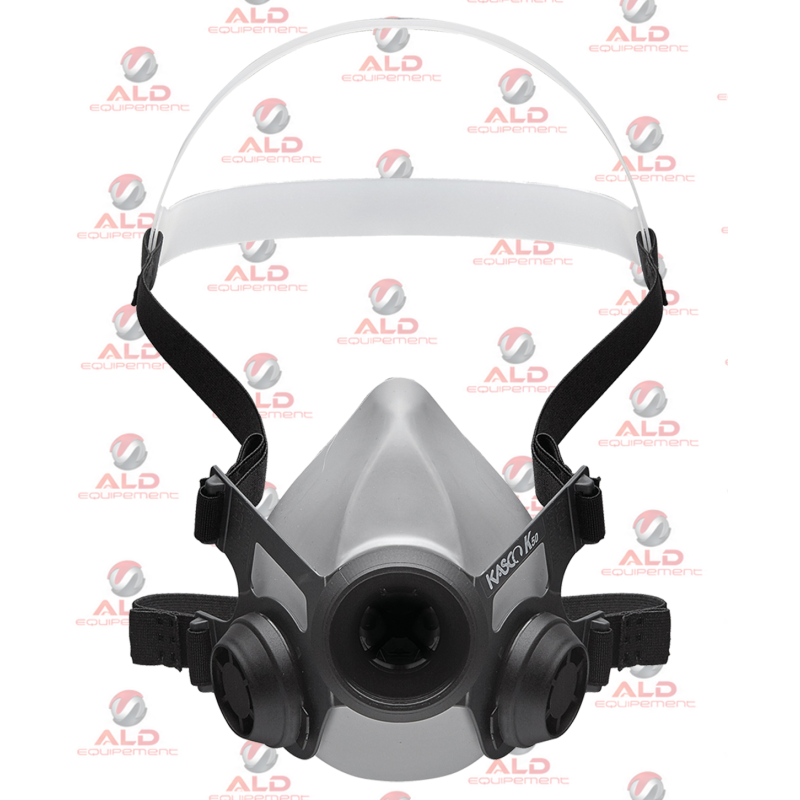 Demi-masque respiratoire KASCO K50 – Protection amiante, poussières et gaz chantier