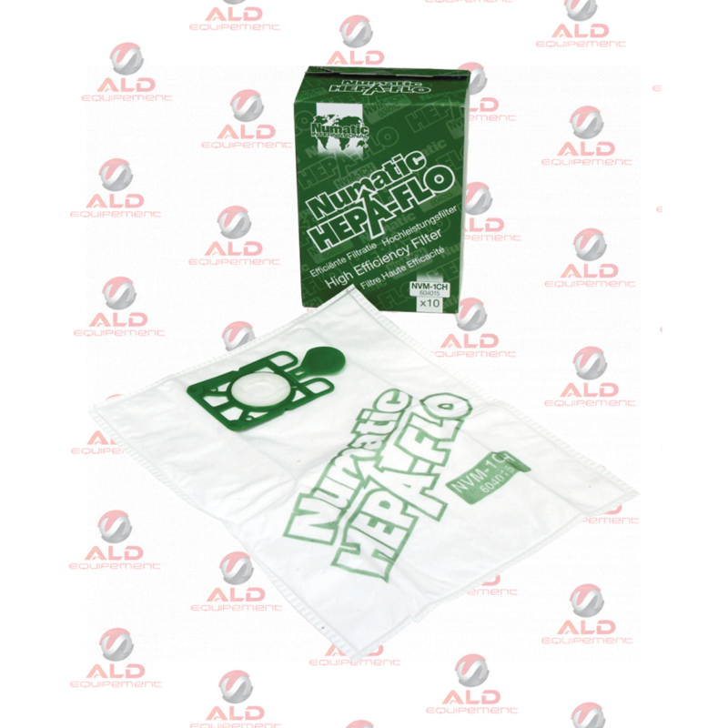 Lot de 5 Sacs aspirateur HEPA-FLO 9 L pour HZ390