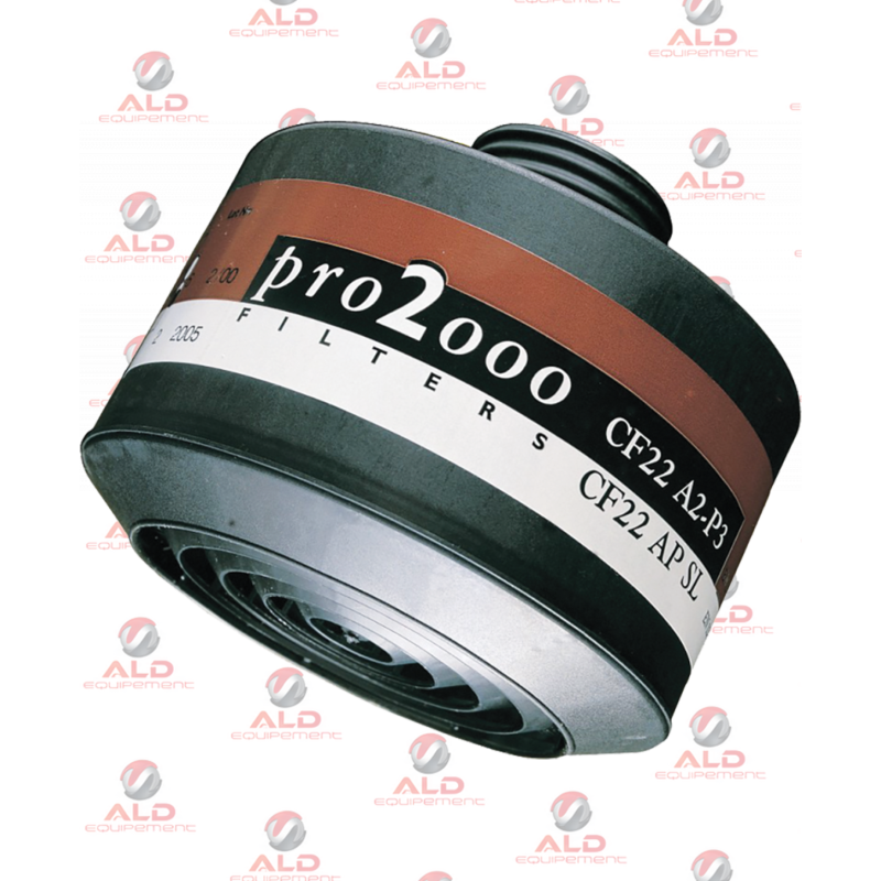5 Filtres Scott Pro2000 CF22 A2P3 – Protection Gaz et Particules