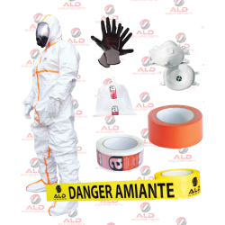 Kit Individuel Amiante XXL – EPI Complet Désamiantage SS4