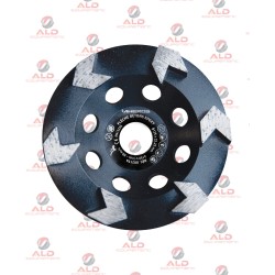 Ø125 AHEROS segments flèche – Béton, chape et époxy