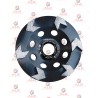 Ø125 AHEROS segments flèche – Béton, chape et époxy
