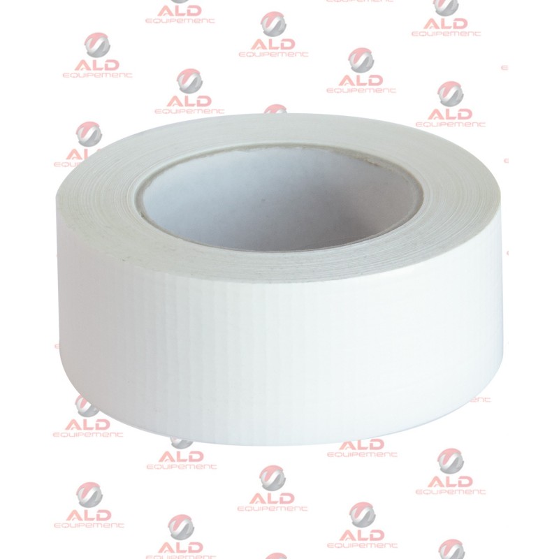 Rubans adhésifs blanc 48 MM aheros – pack de 24
