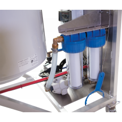 Unité de chauffe et de filtration vidange du bac automatique