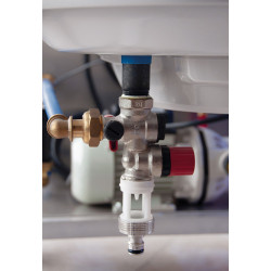 Unité de chauffe et de filtration vidange du bac automatique