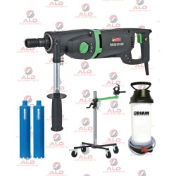 Pack carotteuse EIBENSTOCK ETN 162/3 avec bâti à extension et accessoires