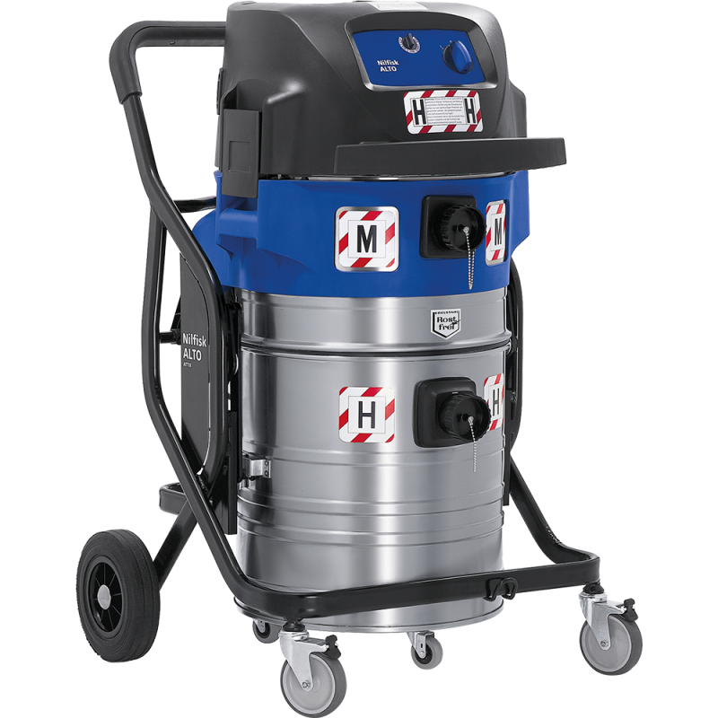 Aspirateur NILFISK ATTIX 965-0H/M,  décolmatage automatique.