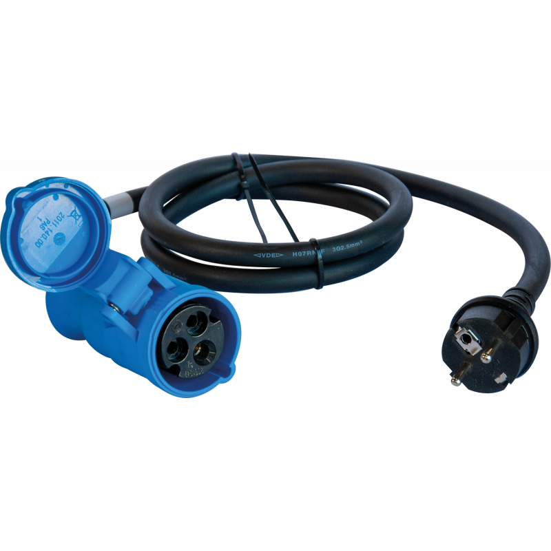 Rallonge électrique IP44 1 mètre robustesse et sécurité Rallonge électrique IP44 1 mètre robustesse et sécurité