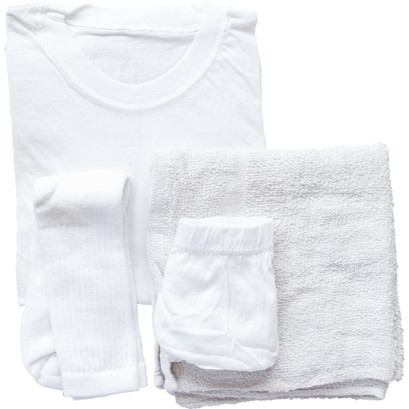 Sous-vêtements Été + Serviette Coton – Confort sous Combinaison Désamiantage