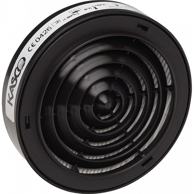 18 Filtres P3 KASCO ZP3 Amiante – Cartouche Respiratoire RD40 | ALD