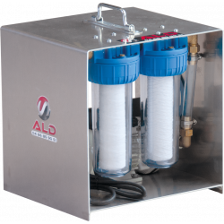 Unité de filtration eau UF AHEROS WATERDROP – Décontamination amiante chantier