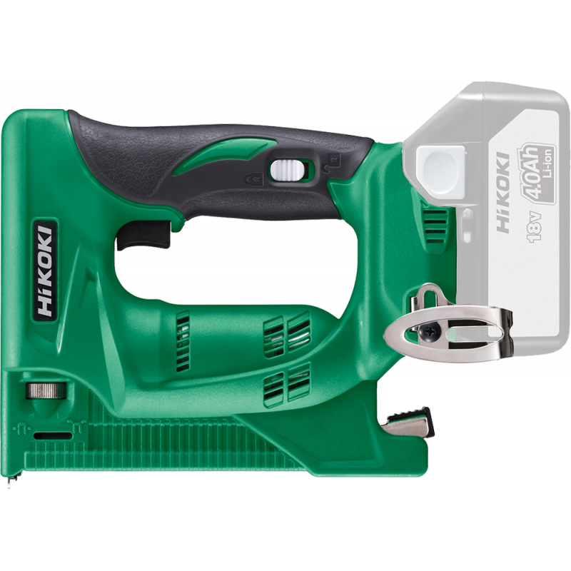 L'agrafeuse de finition HIKOKI 18 V est un outil puissant et ergonomique, conçu pour les travaux de finition.