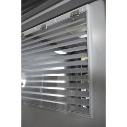 Grille aération avec système flap PVC