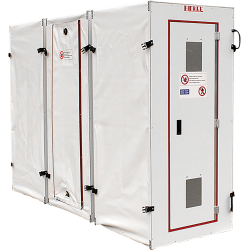 SAS Léger Binkee 3 Compartiments – Décontamination Amiante Rapide