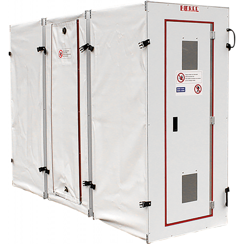 SAS Léger Binkee 3 Compartiments – Décontamination Amiante Rapide