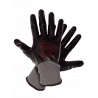 240 Gants de protection AHEROS AEROWATER nitrile noir, norme EN388 pour travaux de désamiantage et manutention ALD Équipement