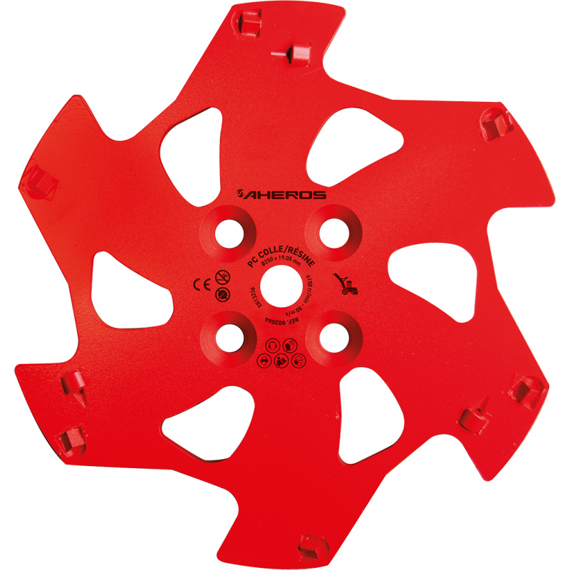 Plateau Ø250 AHEROS PC Colle/Résine : L'outil idéal pour le ponçage des surfaces complexes Plateau Ø250 AHEROS PC Colle/Résine : L'outil idéal pour le ponçage des surfaces complexes