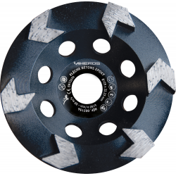 Ø125 AHEROS segments flèche – Béton, chape et époxy