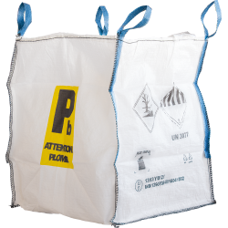 Big bag déchets plomb pour chantier désamiantage