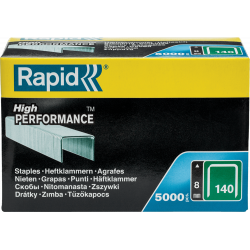 Agrafes 8mm Type G 140/8 : Fixations Durables et Polyvalentes