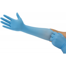 Gants Nitrile non poudrés  300 mm