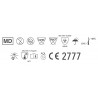 ISO 374-5 :2016 (virus) / ISO 374-1/Type B (KPT)
