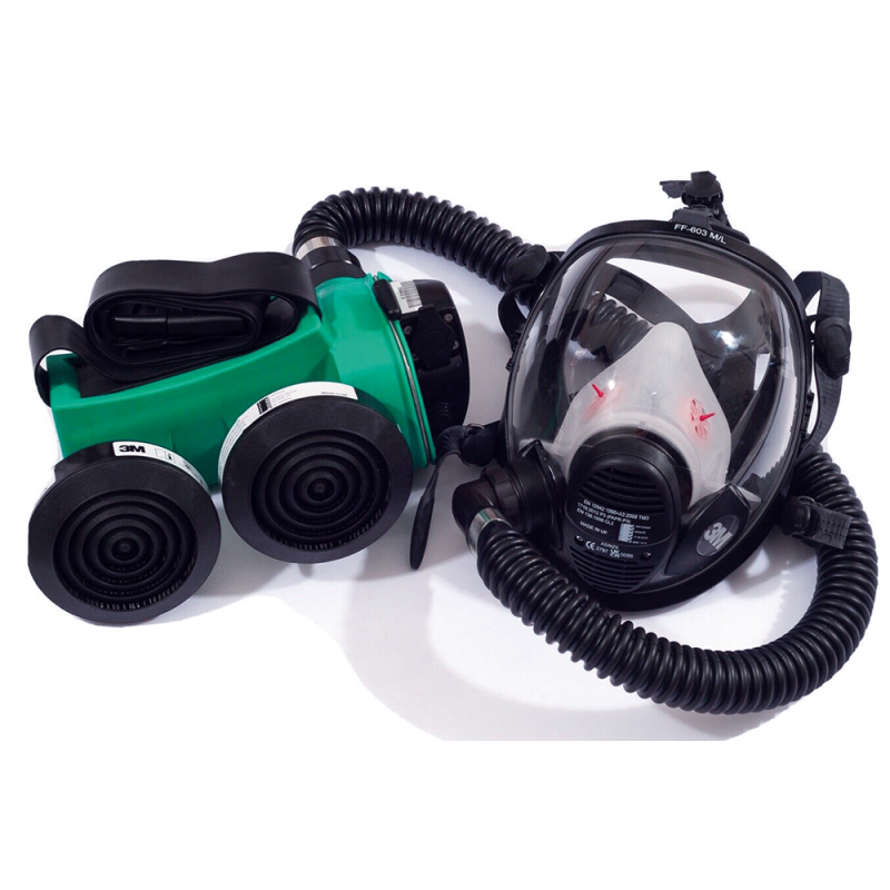 KIT masque intégral 3M™ SCOTT VISION 2 + système 3M™ Série PF-600-ASB